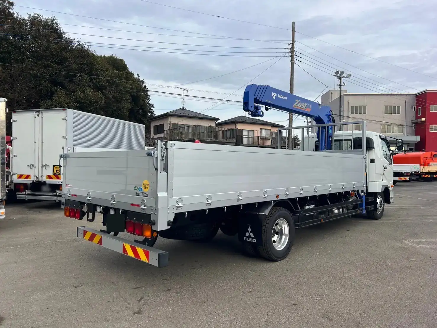 三菱 ファイター 中型/増トン クレーン付 アルミブロック 5段の中古トラック画像3