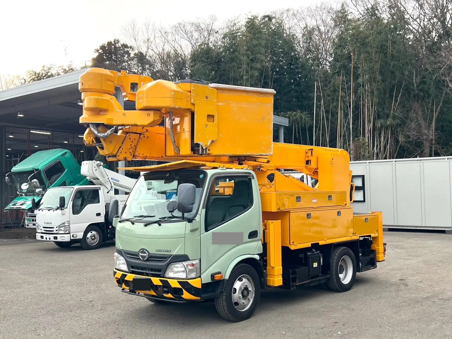 日野 デュトロ 小型 高所・建柱車 高所作業車 TKG-XZU600F