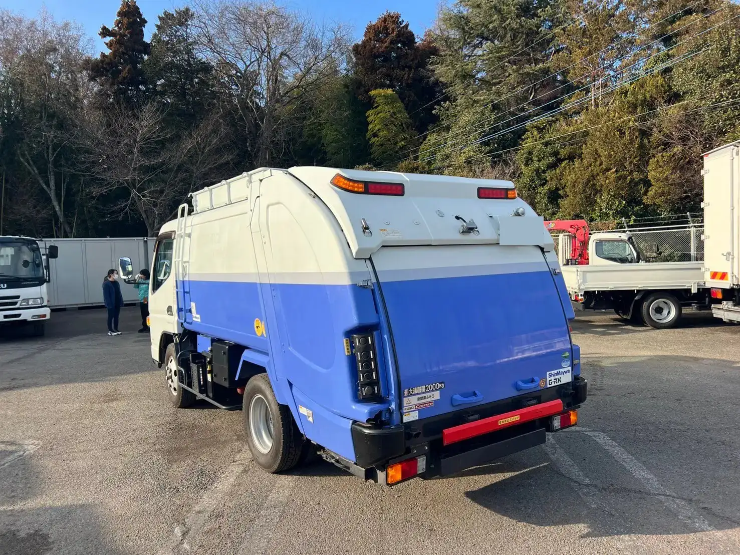 三菱 キャンター 小型 パッカー車 巻き込み式 回転ダンプ式の中古トラック画像4