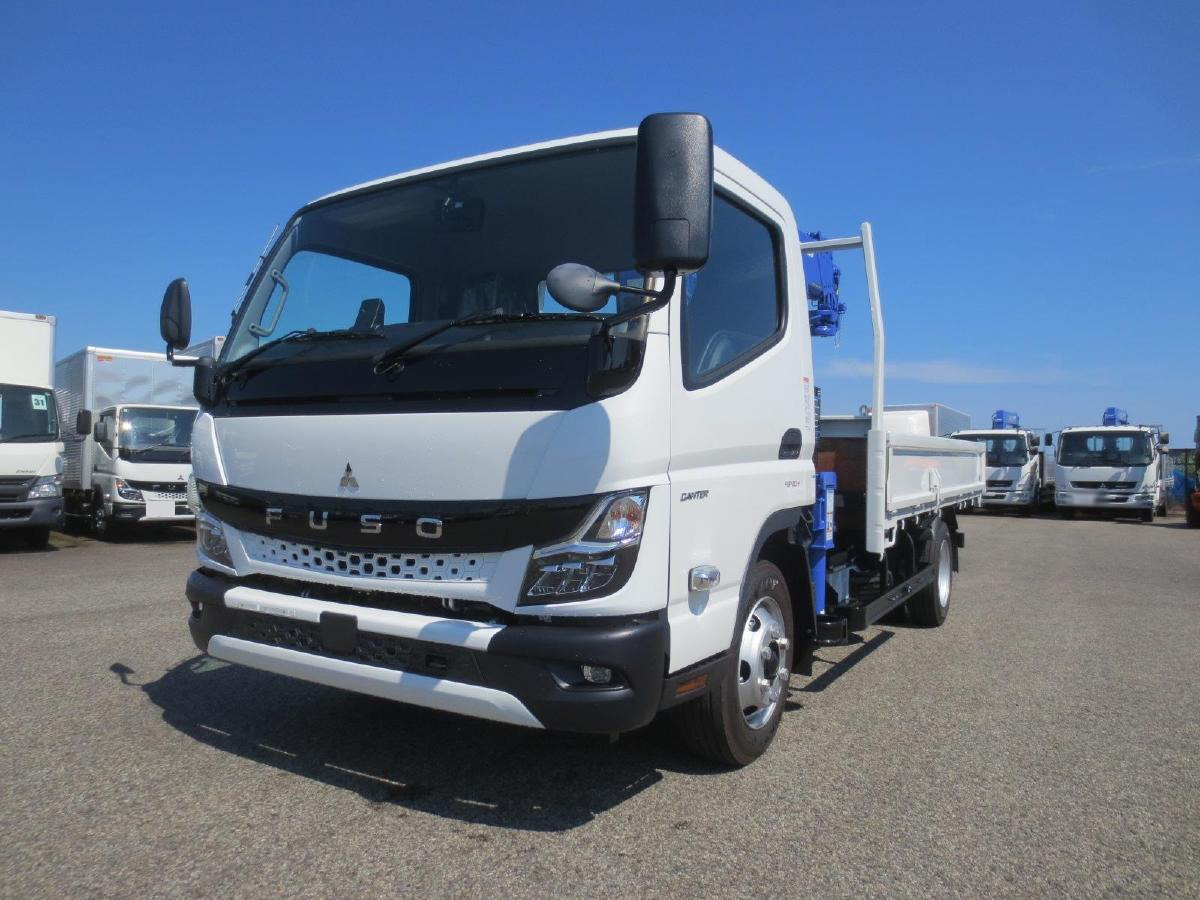 三菱 キャンター 小型 クレーン付 6段 ラジコン の中古トラック【車両No.181298】