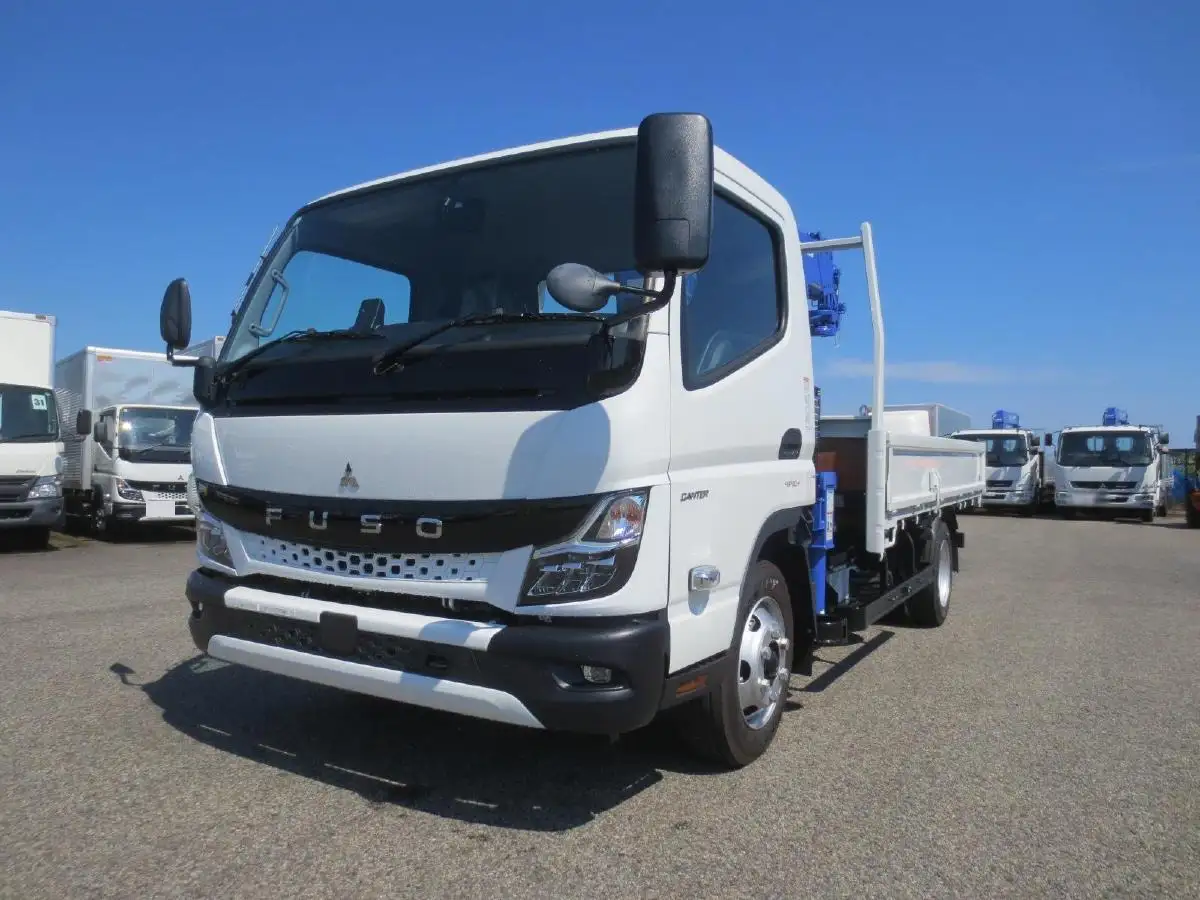 三菱 キャンター 小型 クレーン付 4段 ラジコン の中古トラック【車両No.181298】