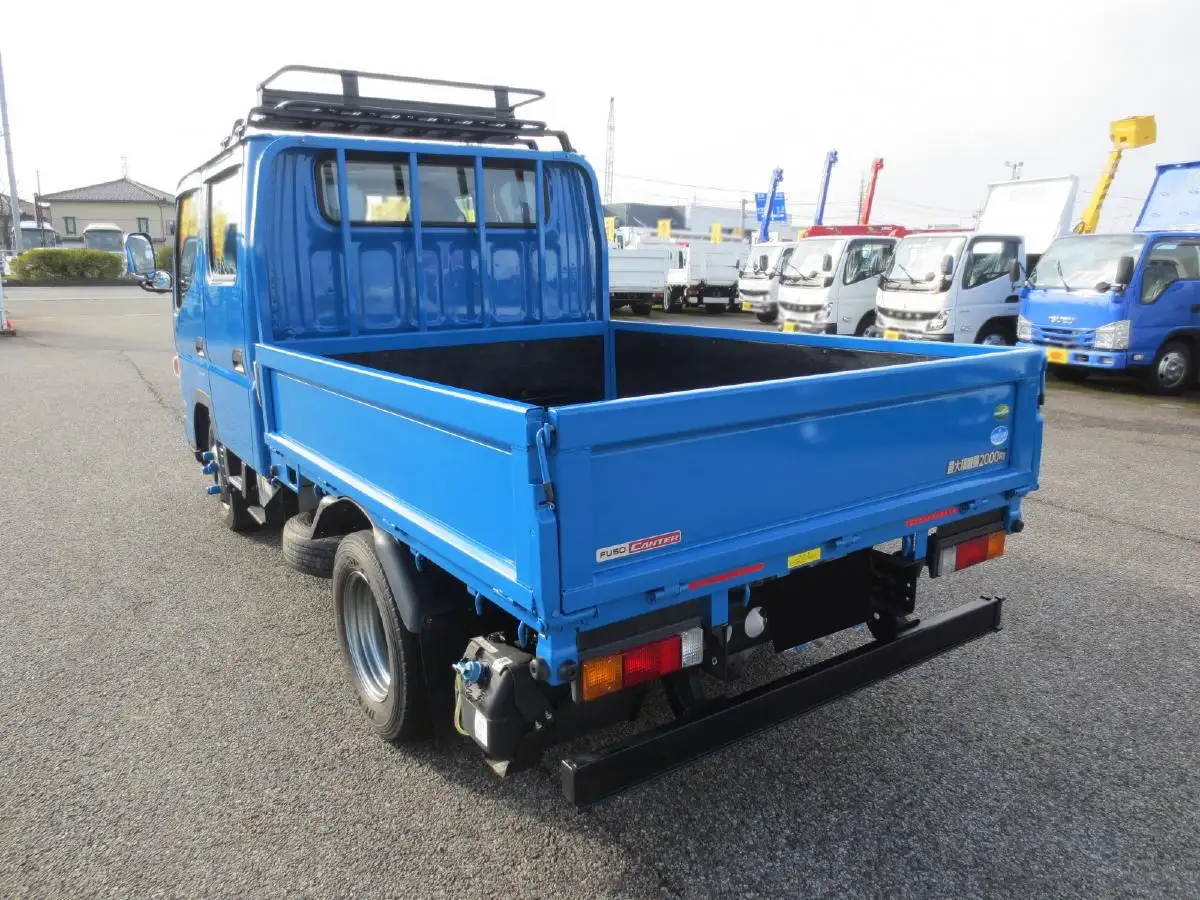 三菱 キャンター 小型 平ボディ Wキャブ TPG-FBA20の中古トラック画像6