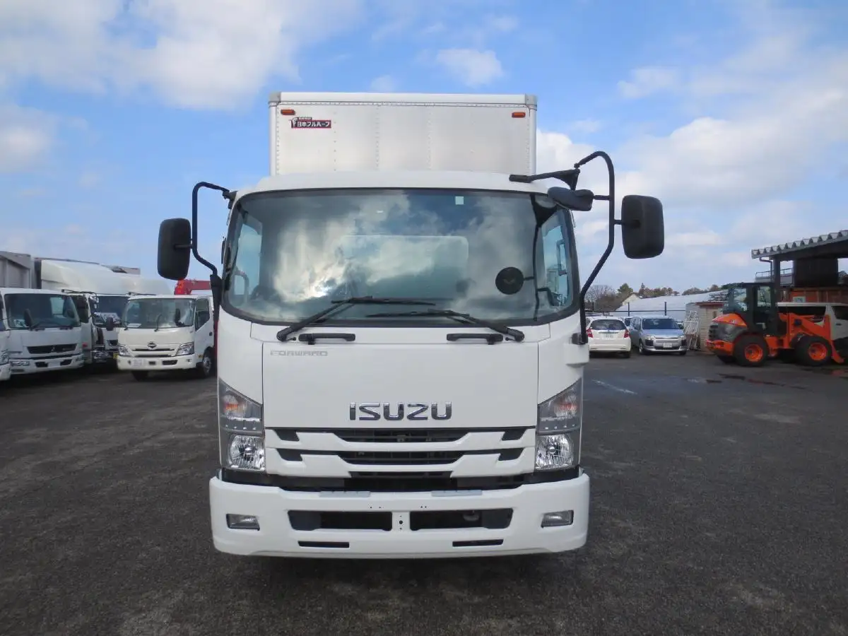 いすゞ フォワード 中型/増トン アルミバン パワーゲート TKG-FRR90S1の中古トラック画像2