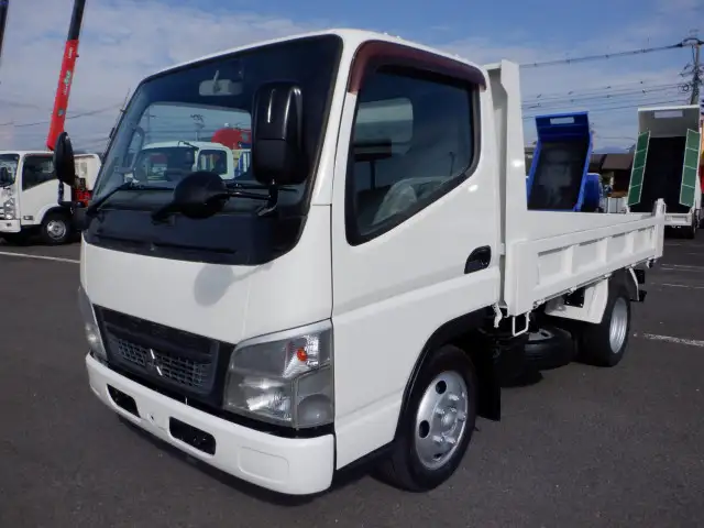 三菱 キャンター 小型 ダンプ BKG-FE71BSD H22の中古トラック画像1