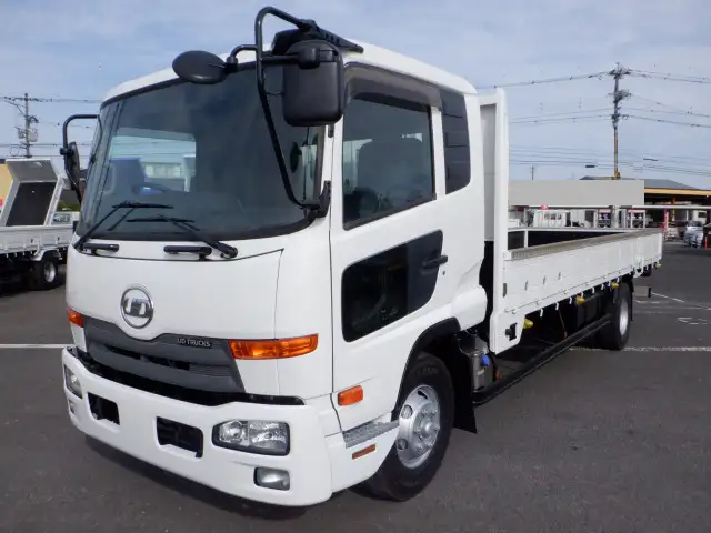 日産UD コンドル 中型/増トン 平ボディ 床鉄板 ベッド｜画像1
