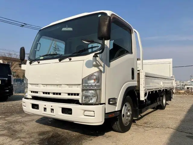 いすゞ エルフ 小型 平ボディ パワーゲート TKG-NPR85AR の中古トラック【車両No.181273】