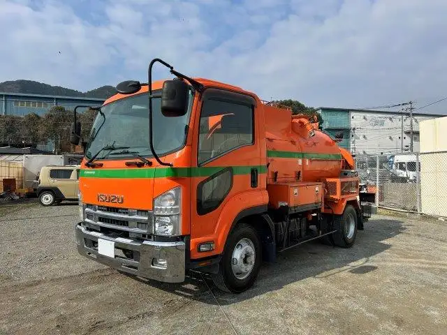 いすゞ フォワード 中型/増トン タンク車 高圧洗浄車 PKG-FRR90S1の中古トラック画像1