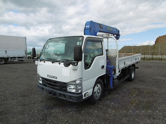 いすゞ エルフ 小型 クレーン付 標準ロング TPG-NKR85AR