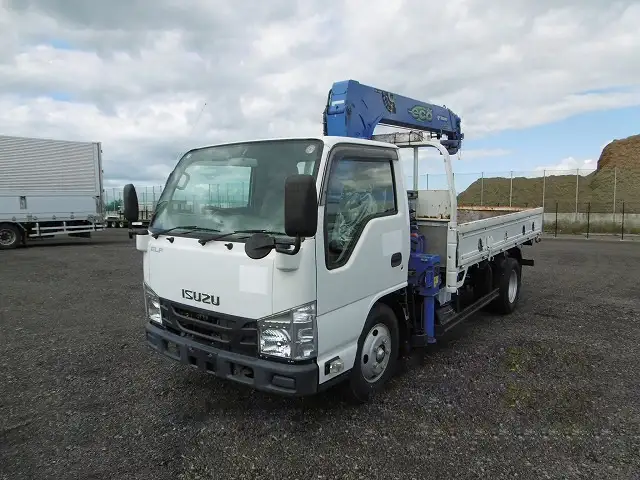 いすゞ エルフ 小型 クレーン付 4段 ラジコン｜画像1