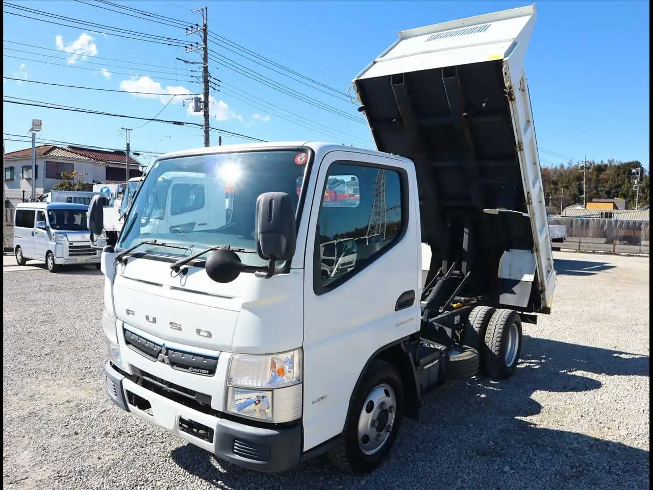 三菱 キャンター 小型 ダンプ 強化 コボレーン の中古トラック【車両No.181370】