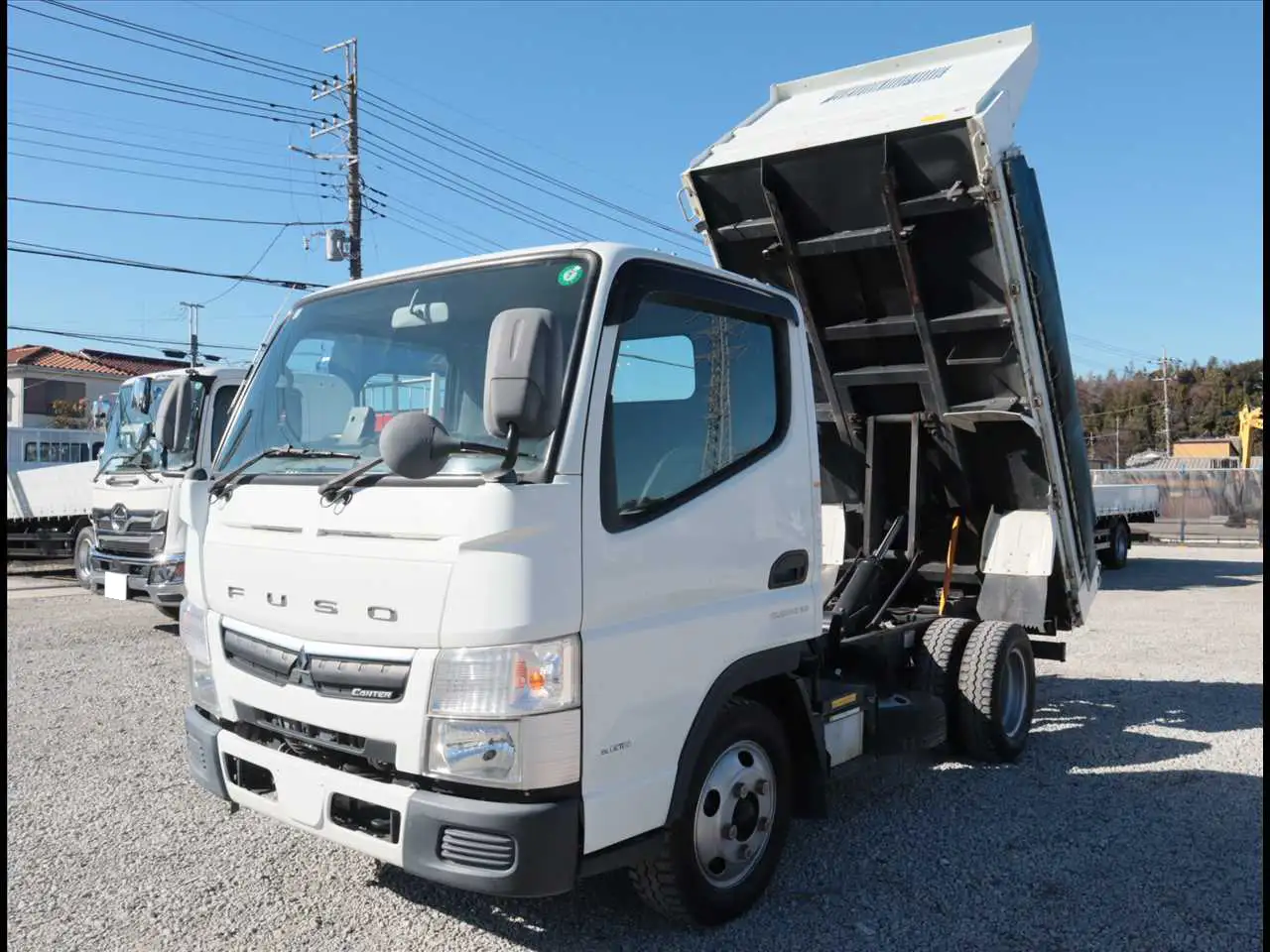 三菱 キャンター 小型 ダンプ 強化 コボレーンの中古トラック画像1