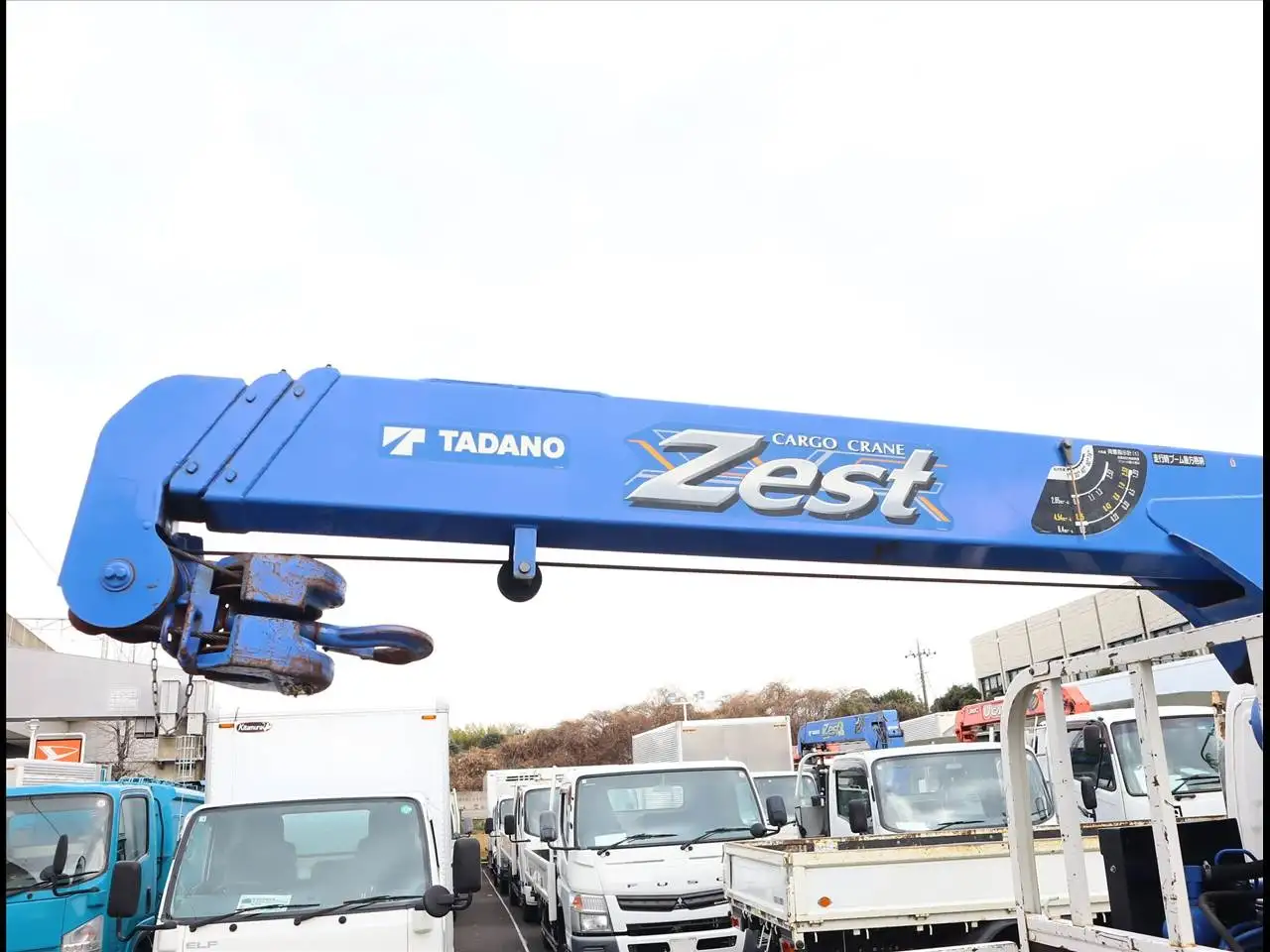 トヨタ ダイナ 小型 クレーン付 床鉄板 3段の中古トラック画像12