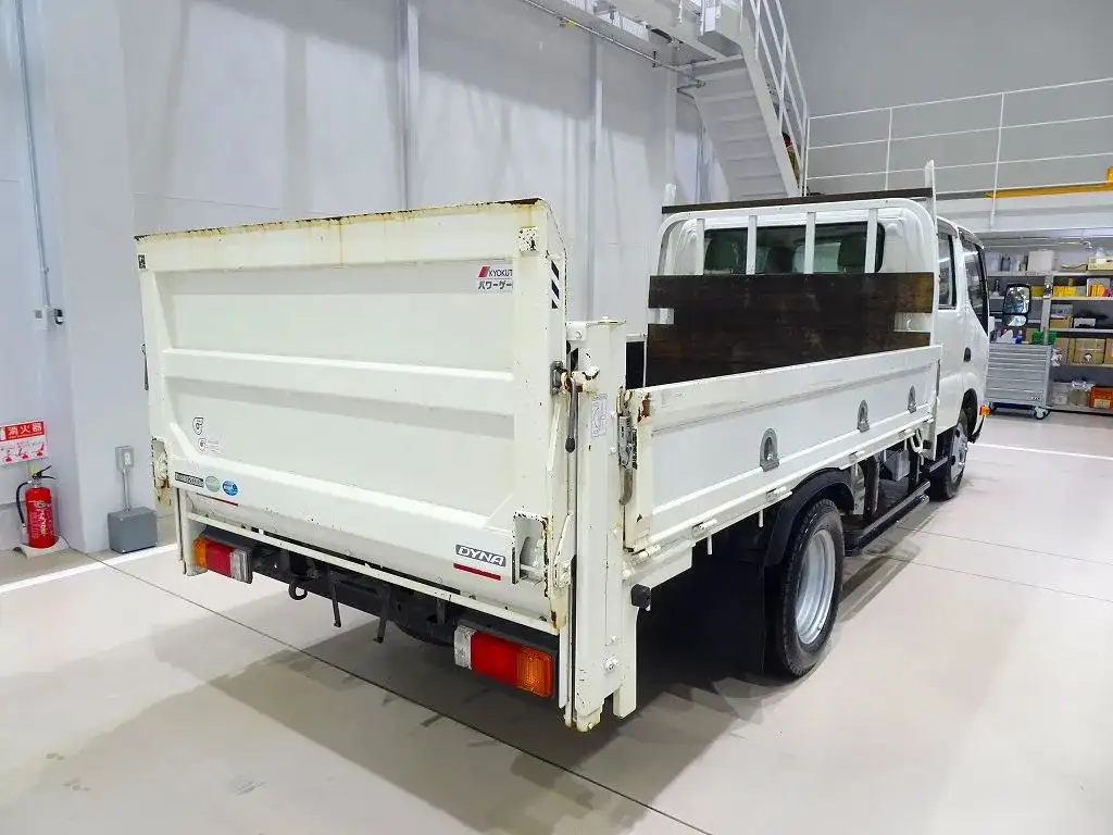 トヨタ ダイナ 小型 平ボディ Wキャブ パワーゲートの中古トラック画像2