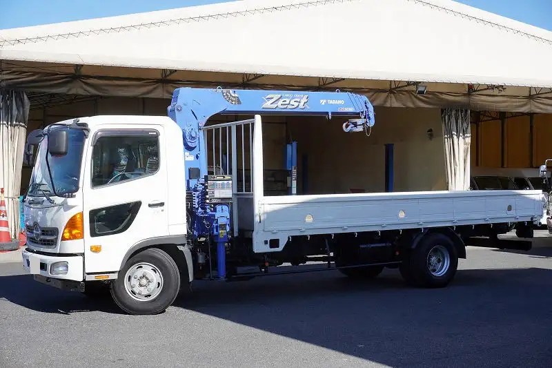 日野 レンジャー 中型/増トン クレーン付 4段 ラジコン｜画像1