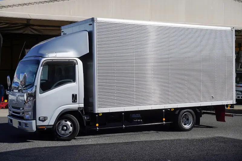 いすゞ エルフ 小型 アルミバン TRG-NPR85AN H29の中古トラック画像1