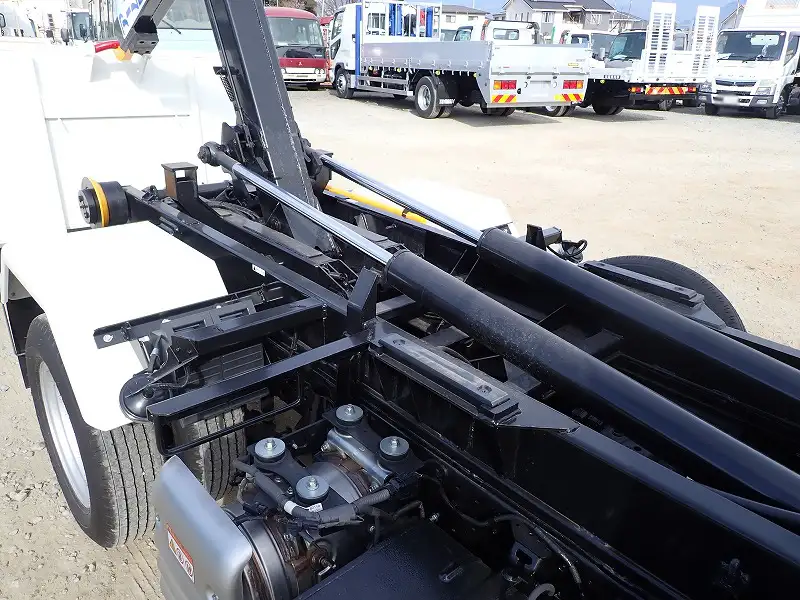 日野 デュトロ 小型 アームロール コンテナ付き ツインホイストの中古トラック画像16