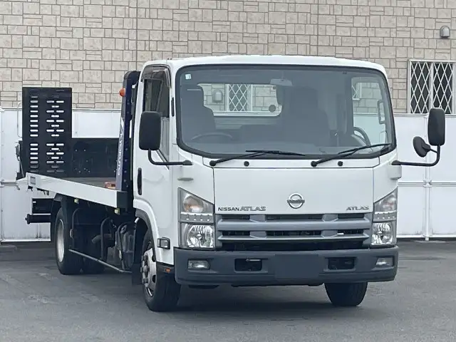 日産 アトラス 小型 車両重機運搬 ウインチ BKG-APR85ANの中古トラック画像2