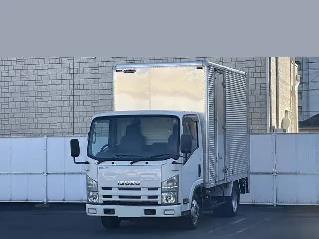 いすゞ エルフ 小型 アルミバン パワーゲート サイドドア｜画像1