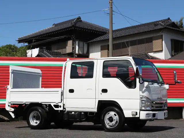 いすゞ エルフ 小型 平ボディ Wキャブ パワーゲートの中古トラック画像2