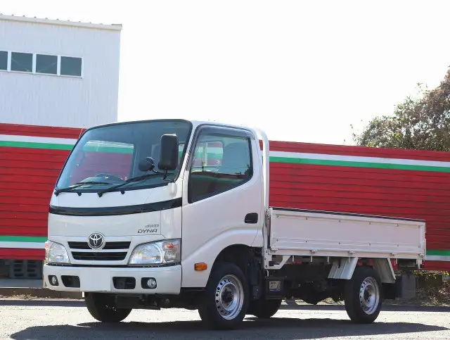 トヨタ ダイナ 小型 平ボディ 床鉄板 LDF-KDY281の中古トラック画像1