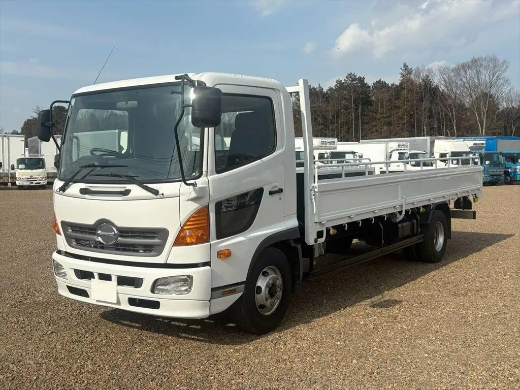 日野 レンジャー 中型/増トン 平ボディ TKG-FC9JKAP H29｜画像1