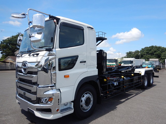 三菱 ファイター 中型/増トン アームロール ツインホイスト 2KG-FK72F の中古トラック【車両No.167780】