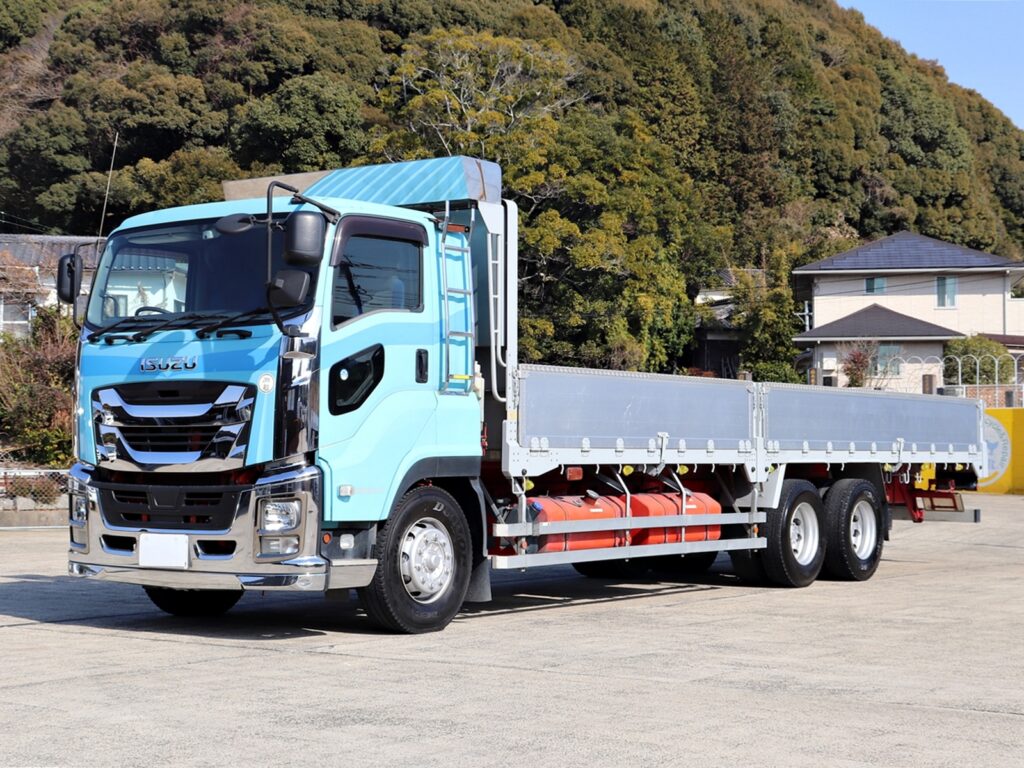 いすゞ ギガ 大型 平ボディ QKG-CYM77B
