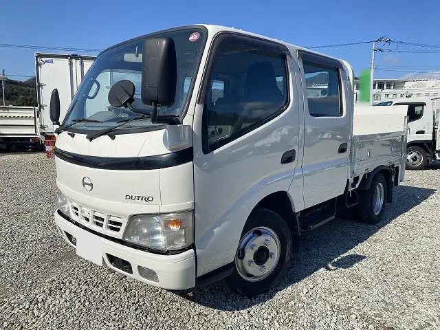 日野 デュトロ 小型 平ボディ Wキャブ パワーゲート の中古トラック【車両No.181657】