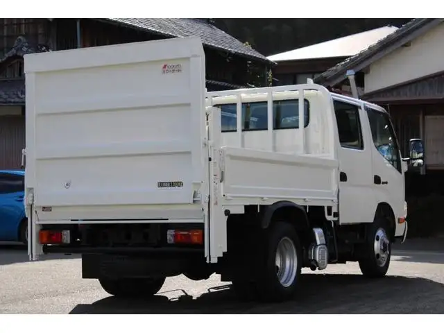 日野 デュトロ 小型 平ボディ Wキャブ パワーゲートの中古トラック画像2