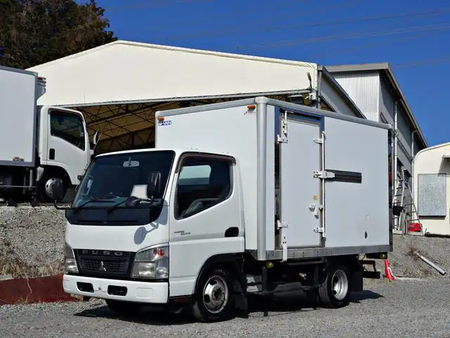 三菱 キャンター 小型 アルミバン サイドドア PDG-FB70Bの中古トラック画像1