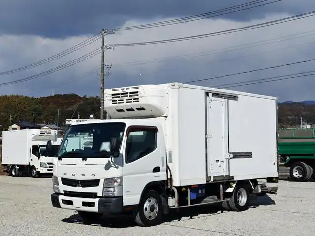 三菱 キャンター 小型 冷凍冷蔵 低温 パワーゲート｜画像1