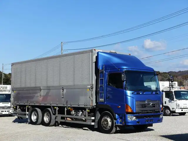 日野 プロフィア 大型 ウイング 床鉄板 ベッド の中古トラック【車両No.181678】
