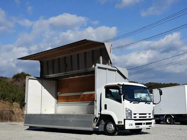 いすゞ フォワード 中型/増トン ウイング SKG-FRR90S2 H24｜画像1