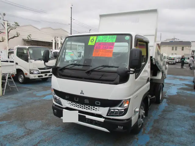 三菱 キャンター 小型 ダンプ 強化 2RG-FBA30の中古トラック画像1