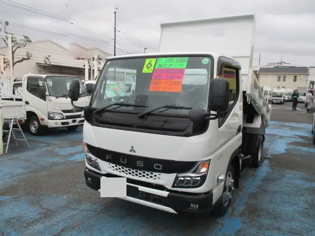 三菱 キャンター 小型 ダンプ 強化 2RG-FBA30の中古トラック画像1
