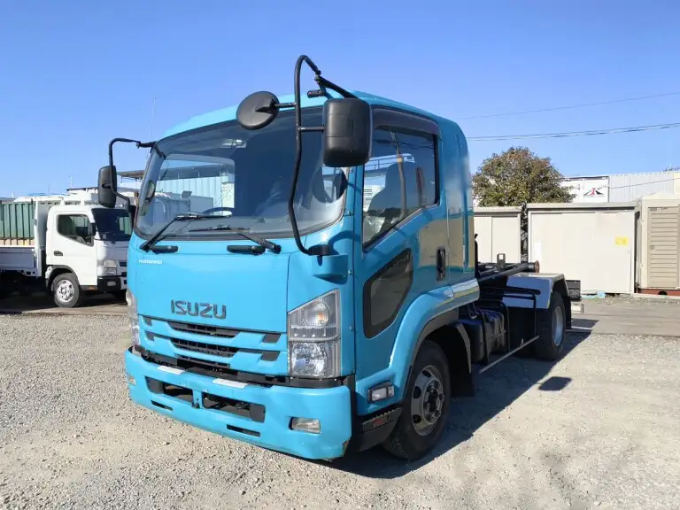 いすゞ フォワード 中型/増トン アームロール ツインホイスト ベッドの中古トラック画像1