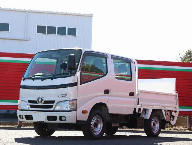 トヨタ ダイナ 小型 平ボディ Wキャブ パワーゲートの中古トラック画像1