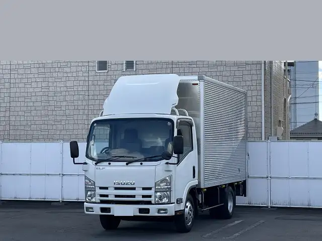 いすゞ エルフ 小型 アルミバン パワーゲート TKG-NMR85N｜画像1