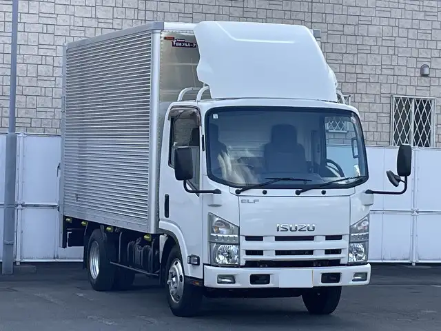 いすゞ エルフ 小型 アルミバン パワーゲート TKG-NMR85Nの中古トラック画像2