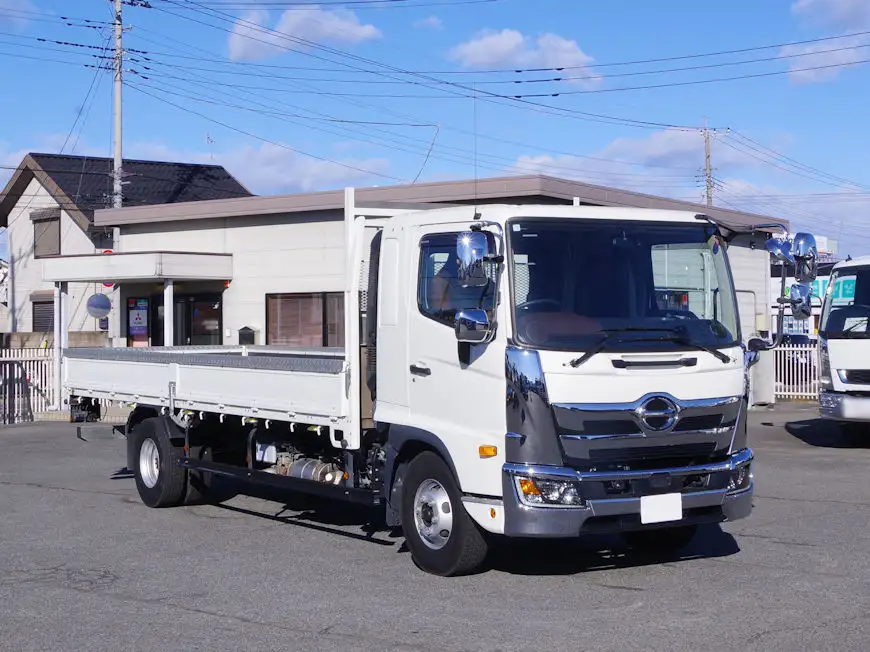 日野 レンジャー 中型/増トン 平ボディ ベッド 2PG-FD2ABAの中古トラック画像2