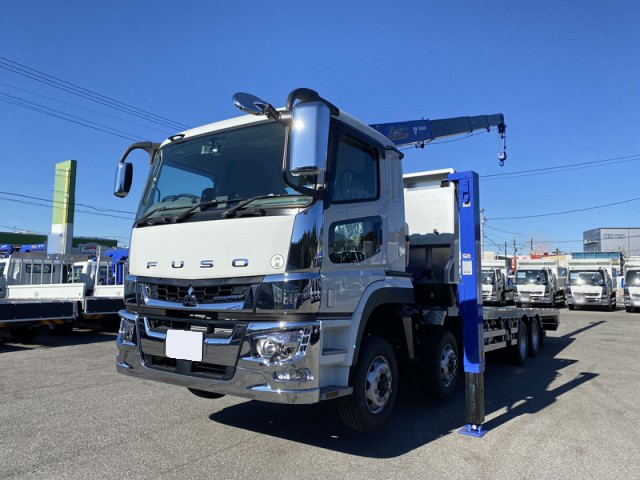 三菱 スーパーグレート 大型 車両重機運搬 セルフローダー 2PG-FS70HZ