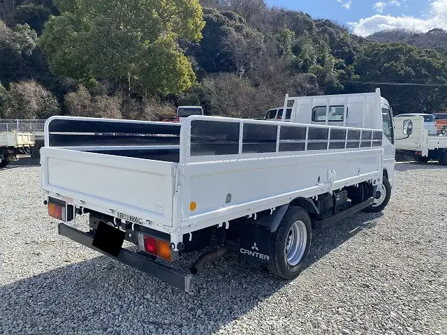 三菱 キャンター 小型 平ボディ 床鉄板 PA-FE72DEの中古トラック画像3