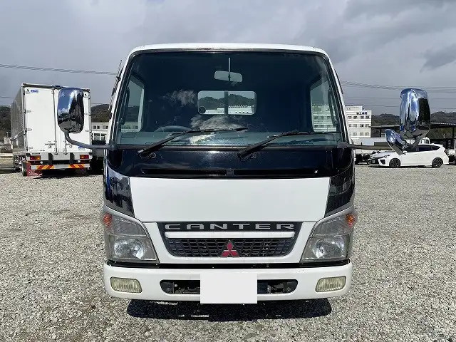 三菱 キャンター 小型 平ボディ 床鉄板 PA-FE72DEの中古トラック画像2