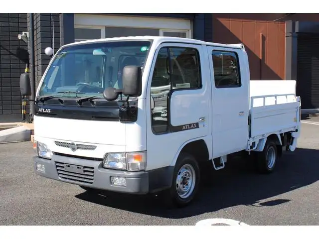 日産 アトラス 小型 平ボディ Wキャブ(ダブルキャブ) パワーゲート｜画像1