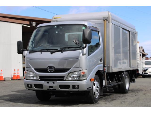 日野 デュトロ 小型 アルミバン ボトルカー サイドドア｜画像1