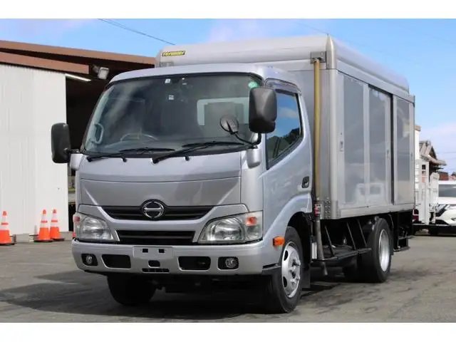 日野 デュトロ 小型 アルミバン ボトルカー サイドドア｜画像1