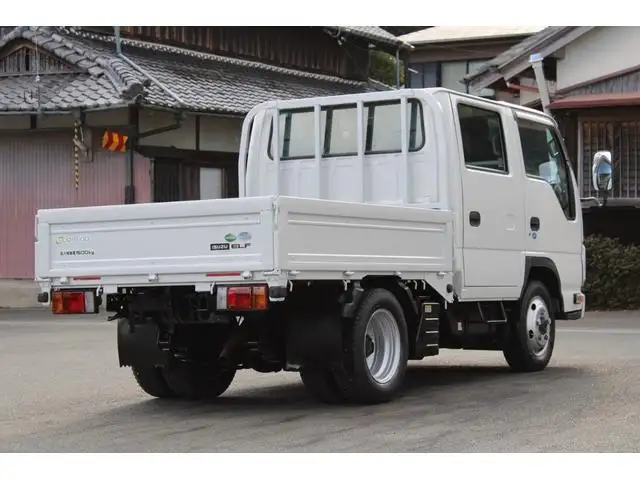 いすゞ エルフ 小型 平ボディ Wキャブ の中古トラック画像2