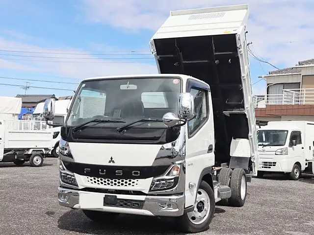 三菱 キャンター 小型 ダンプ 強化 コボレーンの中古トラック画像1