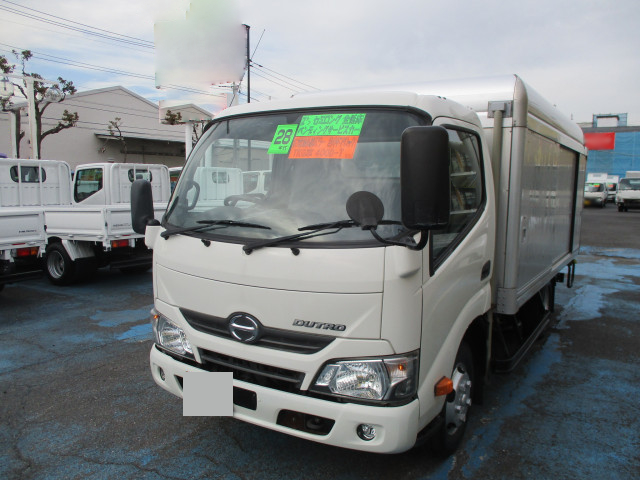 日野 デュトロ 小型 アルミバン セミロング TKG-XZC645M