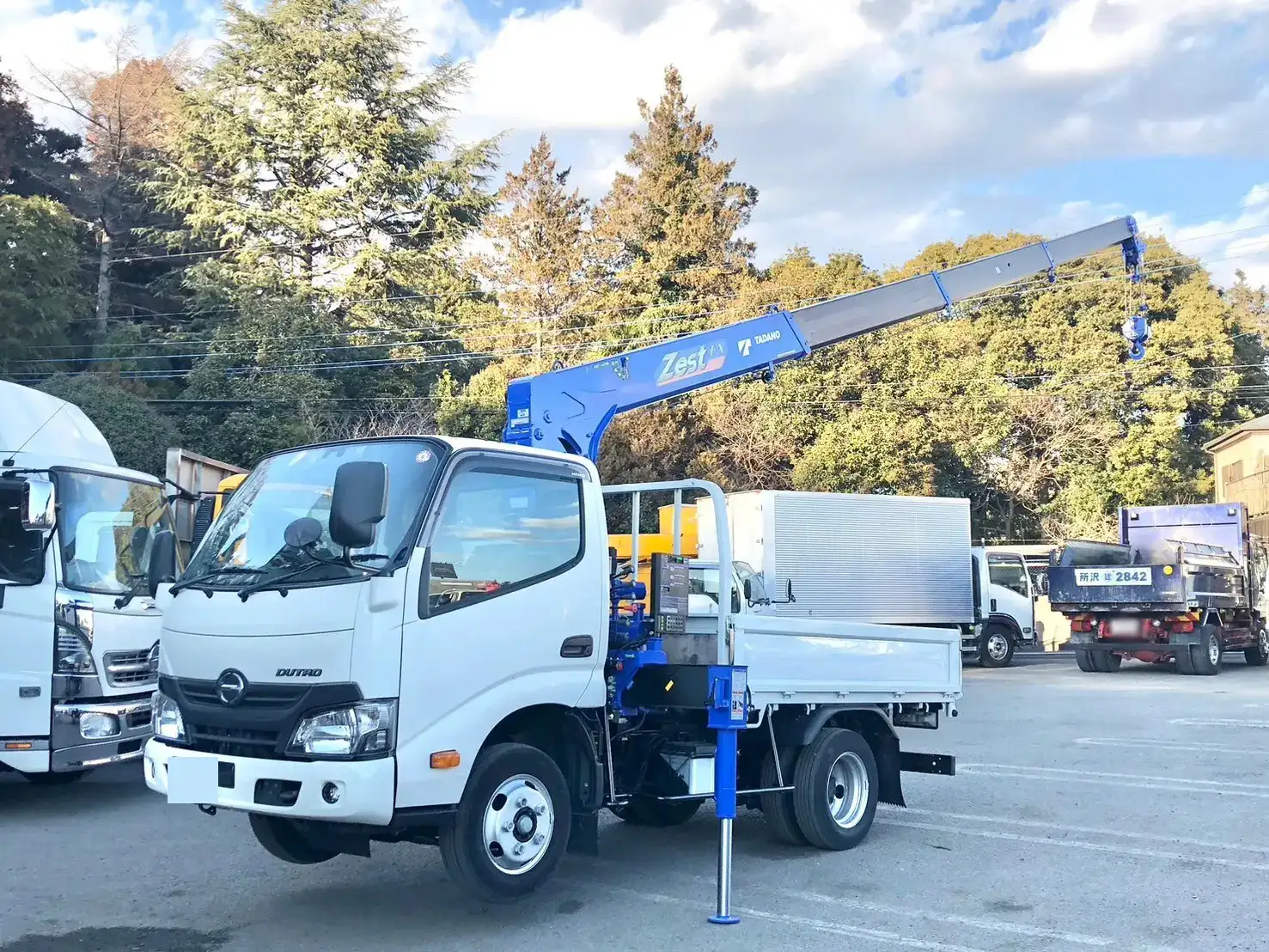 日野 デュトロ 小型 クレーン付 4段 ラジコンの中古トラック画像1
